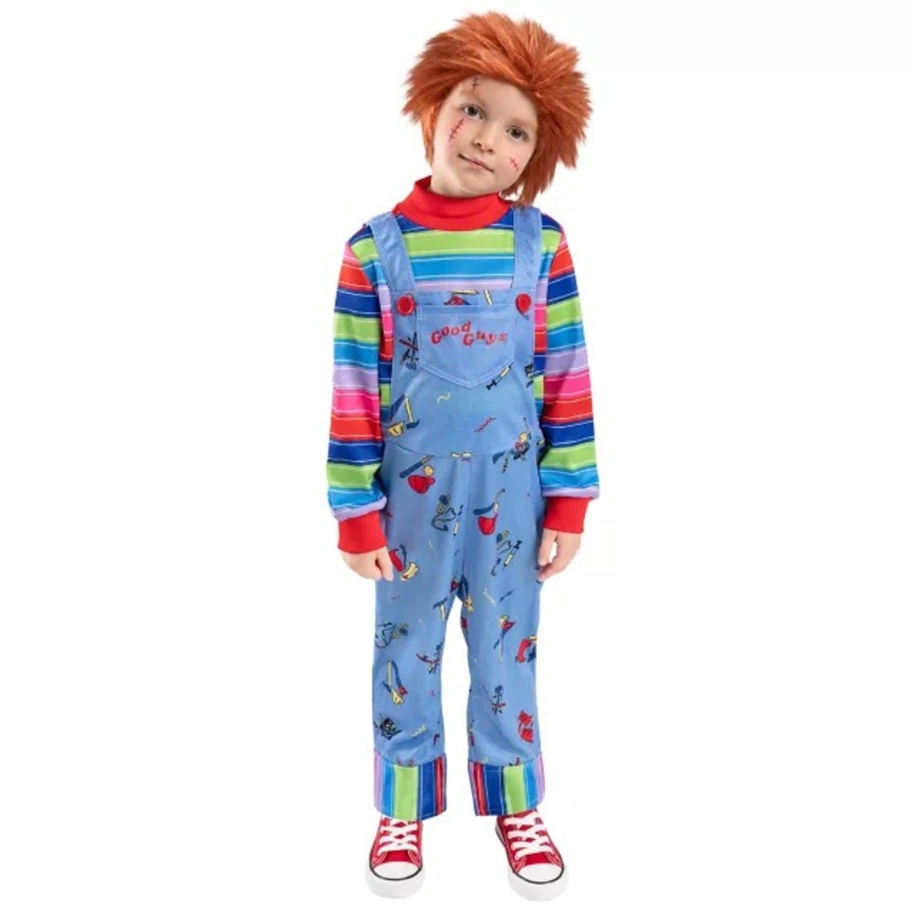 Toddler Chucky Costume- 4T